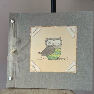 Baby Memory Book thru 5 years old.Beautifully hand crafted